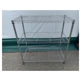 AmeriRack 3-Shelf Chrome Wire Rack