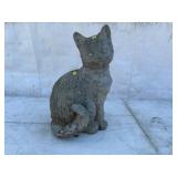 Concrete Cat Garden Statue