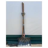 Snow Shovel, Sledge Hammer, and Garden Fork