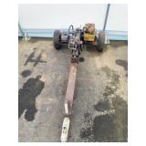 Towable Gas-Powered Hydraulic Log Splitter