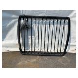 Black Metal Roof Cargo Rack With Mounts