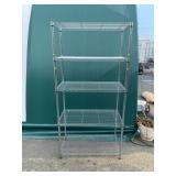 Metal Wire Storage Rack, 72 in. H x 36 in. W