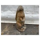 Concrete Bunny Garden Statue, 16 in. T