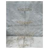 Three-Tier Metal Wire Plant Stand