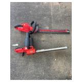 Craftsman and Black & Decker Hedge Trimmers