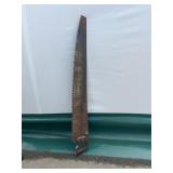 Large Hand-Powered Crosscut Saw