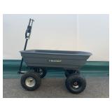 Gorilla Carts Poly Garden Cart