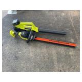 Ryobi 40V Hedge Trimmer and Leaf Blower Set