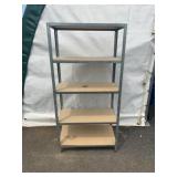 Metal Frame Shelving Unit with 5Shelves
