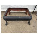Cast Iron Stove Base with Ornate Detailing