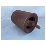Cast Iron Cylinder with Crank Handle
