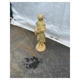 Cast Stone Garden Statue of Girl