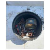 Bucket of Miscellaneous Metal Hardware