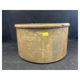 Straight-Sided Stoneware Storage Crock