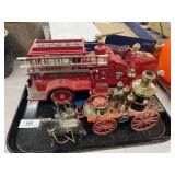 Fireman Decanter Bottle w/ Radio