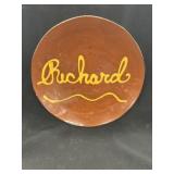 Breininger Redware Plate