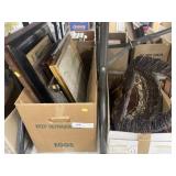 (2)  Boxes of Framed Good w/ Planter