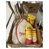 Tennis Rackets and Balls