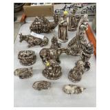 Ceramic Nativity Figurines