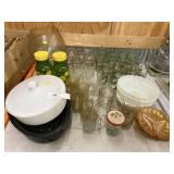 Tumblers w/ Mugs and Cookware