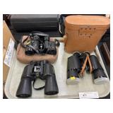 (3) Pair Binoculars
