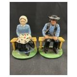 (2) Attributed Hubley Cast Metal Bookends
