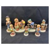 Assortment of Hummel Figurines