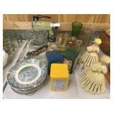 Mixer, Vases, and Tumblers
