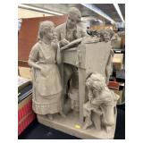John Rogers "The Favored Scholar" Sculpture