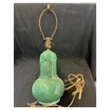 Art Pottery Table Light