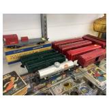 Assortment American Flyer Freight & Pass. Cars
