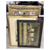 Large Assortment Framed Prints