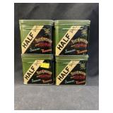 (4) Vintage Tobacco Tins