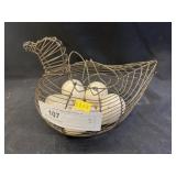 Wire-Form Egg Basket