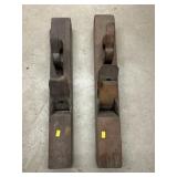 (2) Vintage Wood Block Planes
