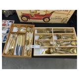 Assortment Gold-Plated Flatware