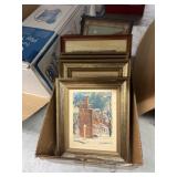 CX Carlson and Assorted Framed Prints