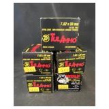 100 Rounds of 7.62 x39 Ammo.