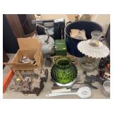 Battery Booster, Teapot and Kitchen Utensils