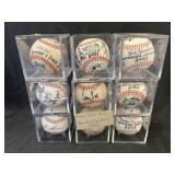 Unauthenticated Autographed Baseballs