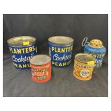 Vintage Planters Peanut Tins