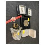 Costume Jewelry w/ Wristwatch
