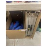 Folding Table w/ Camping Supplies & Briefcase