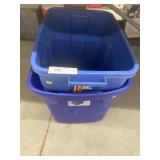 (2) Storage Totes