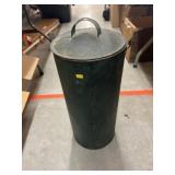 Cylindrical Tin Canister