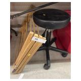 Shop Stool w/ Drying Rack