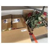 (2) Boxes Artificial Flowers