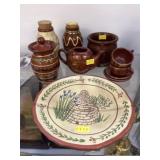 Grouping Miniature Redware