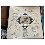 Autographed Lancaster Barnstormers Base