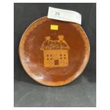 Ned Foltz Redware Plate